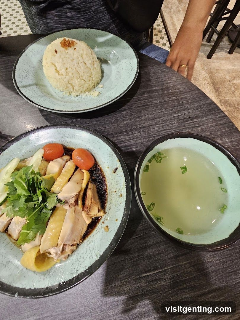Table with Food Items