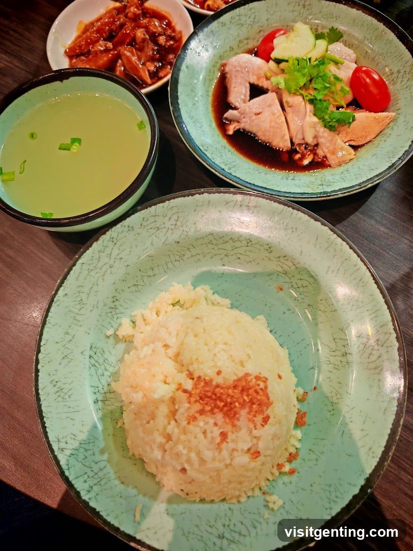 Dining Table with Food