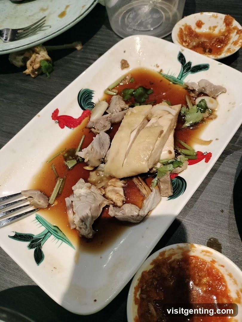 Dish on Plate
