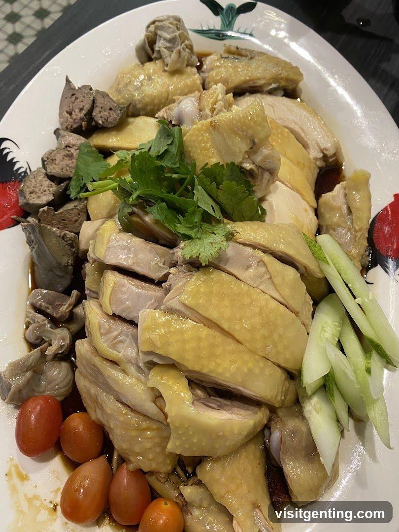 Plated Chicken Dish