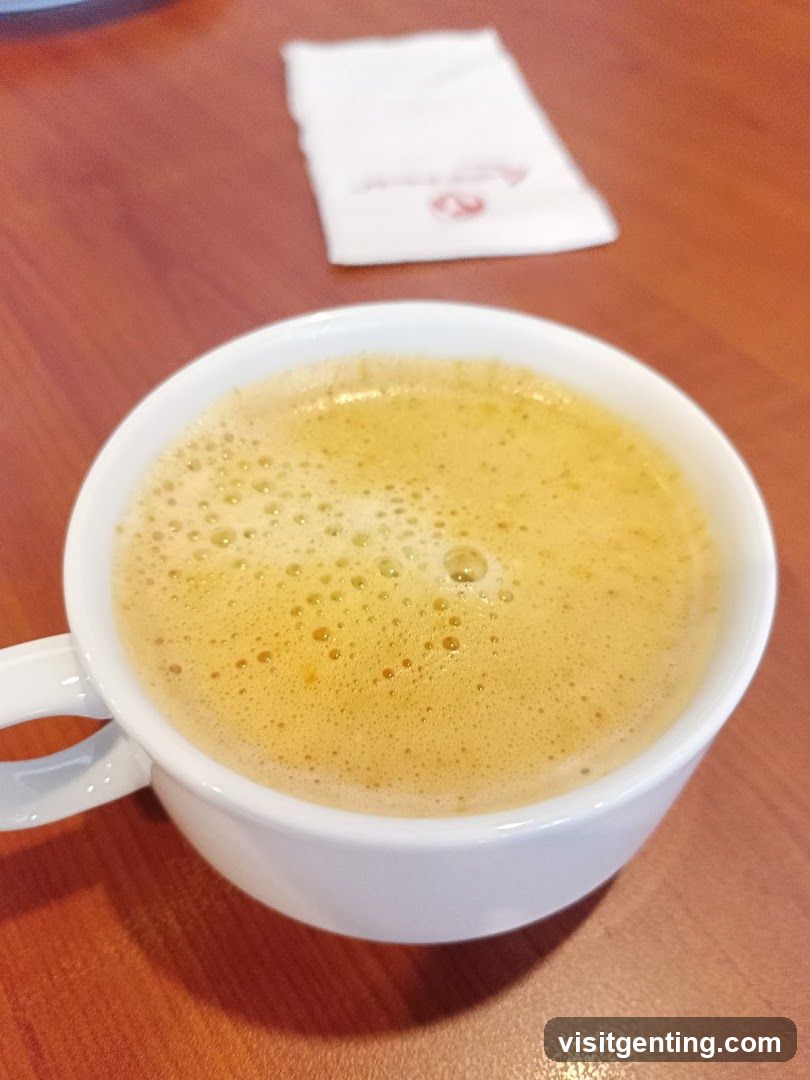 Coffee Cup on Wooden Table