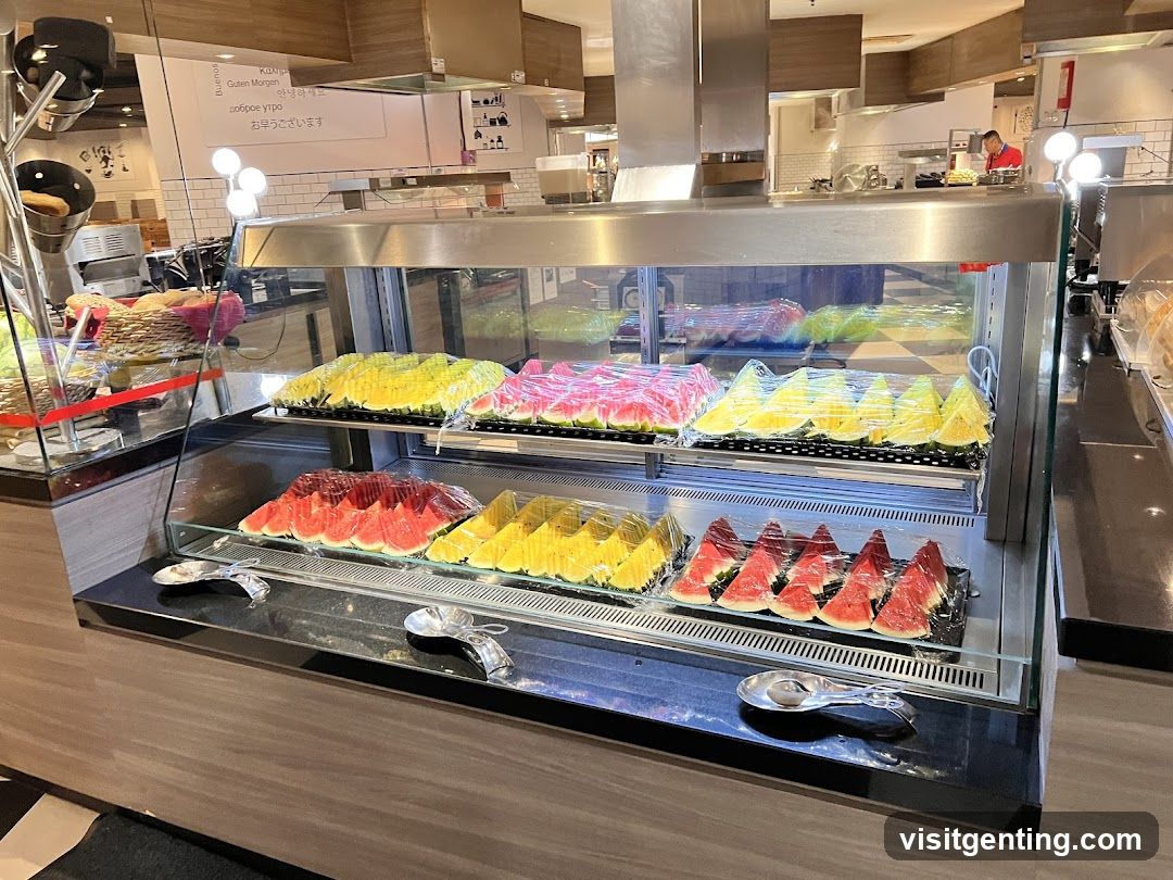 Restaurant Interior Food Display