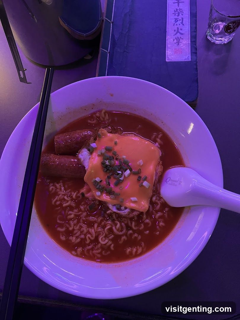 Noodle Bowl with Topping