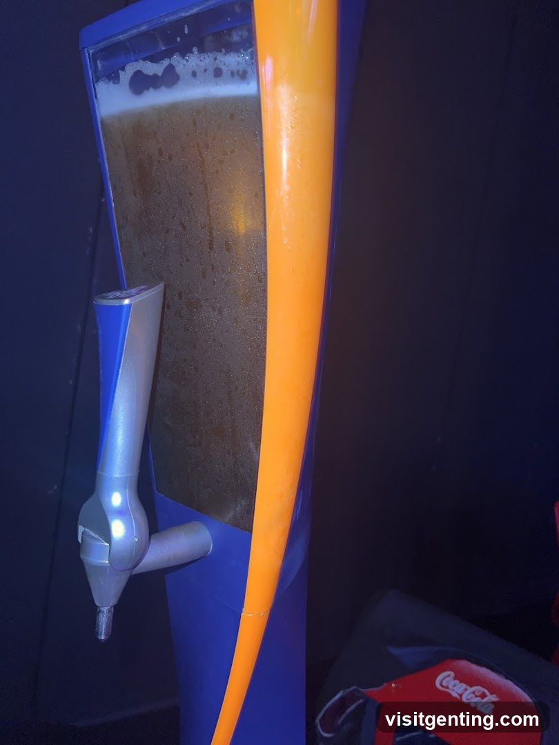Beer Dispenser with Coca-Cola Branding