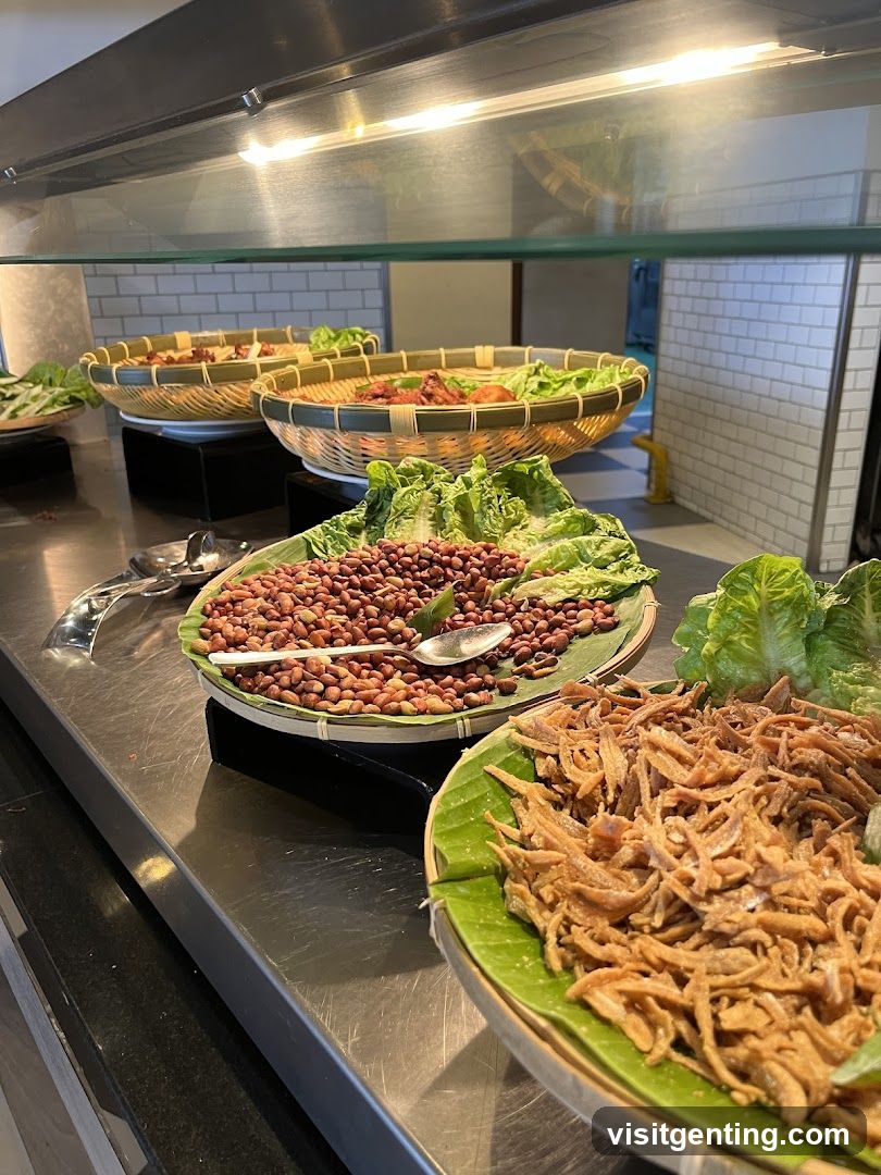 Restaurant buffet display
