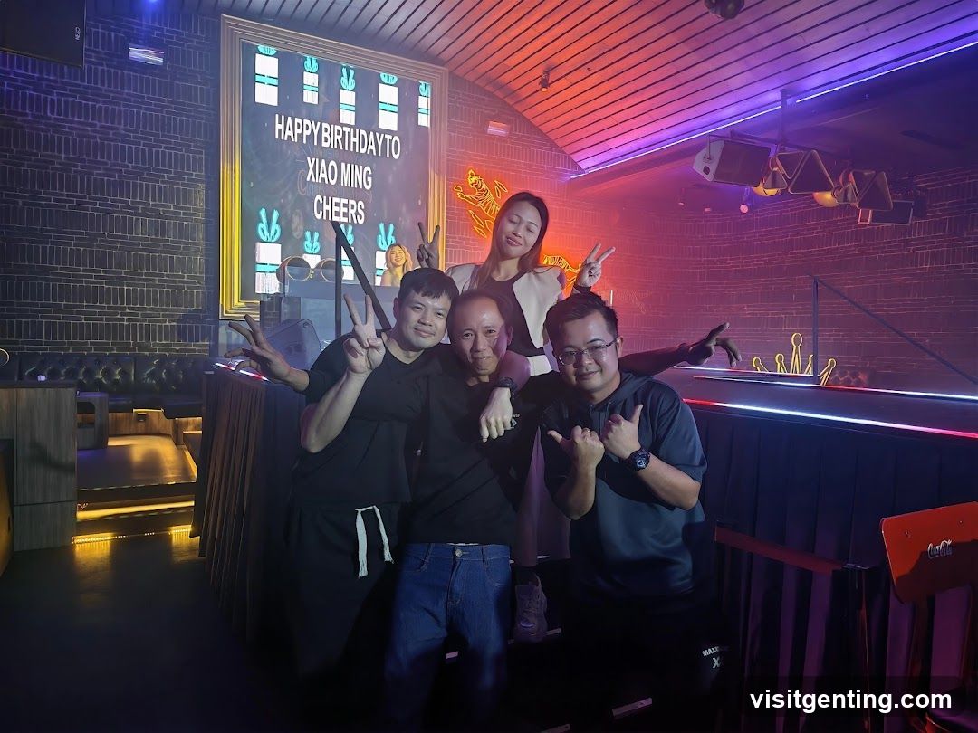 Group photo at a venue