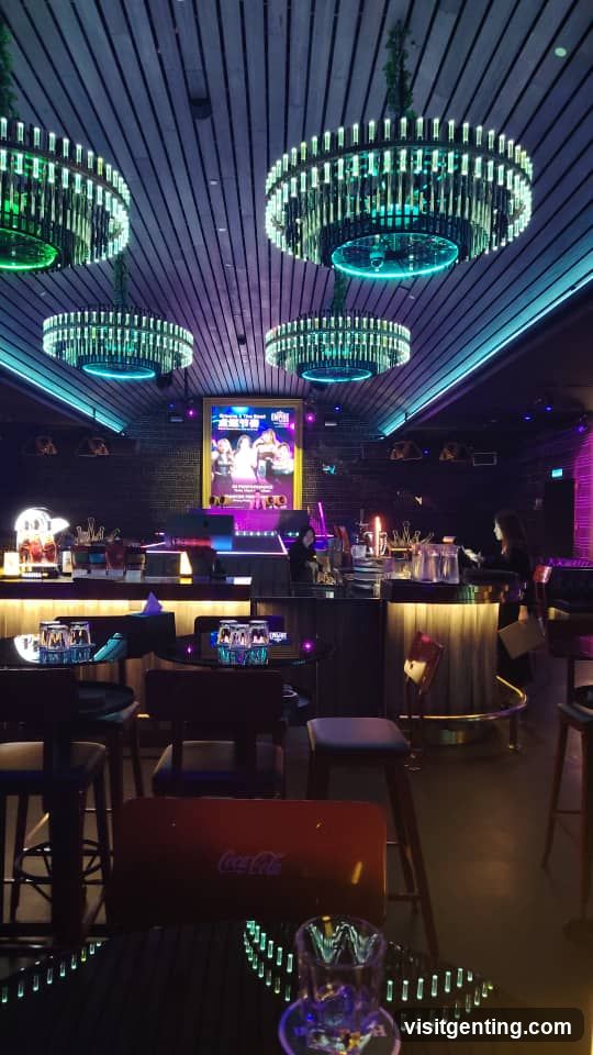 Interior of a nightclub or bar