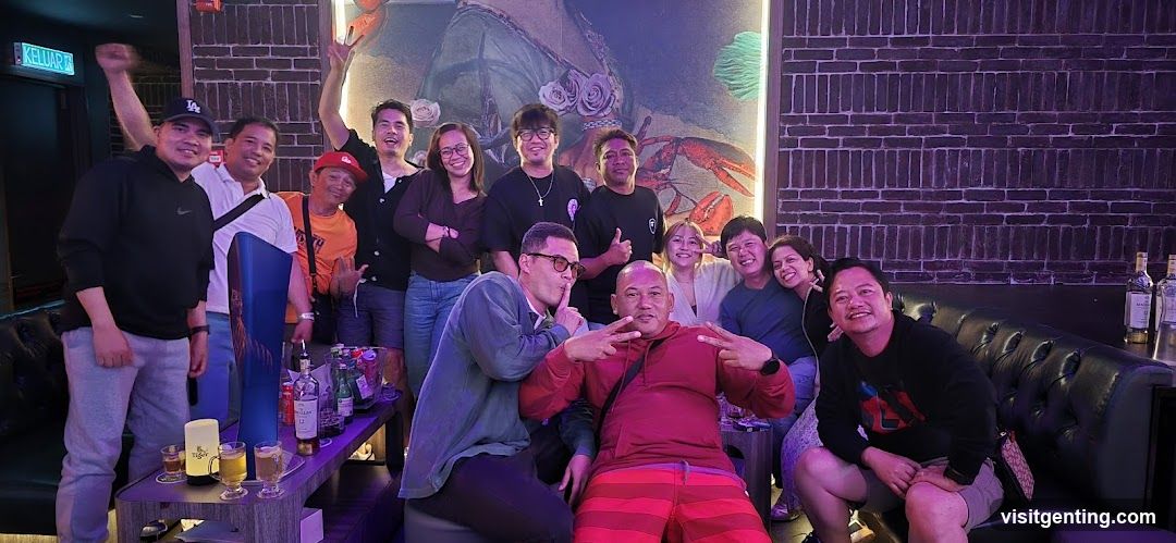 Group photo inside a venue