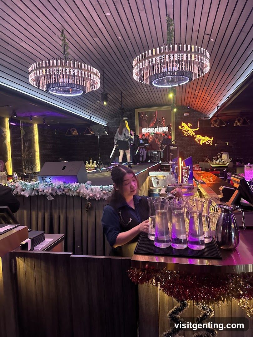 Bar Interior Scene