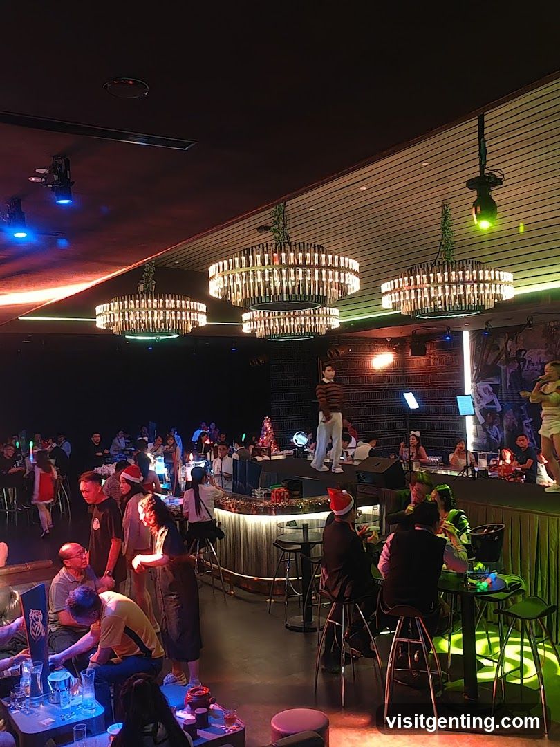 Interior of a nightclub or bar