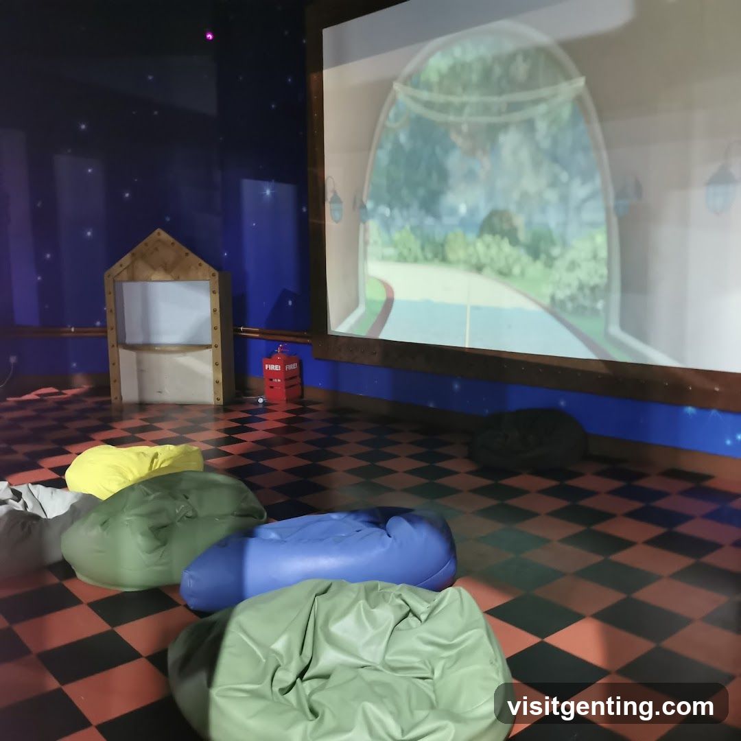 Children's Movie Room Interior