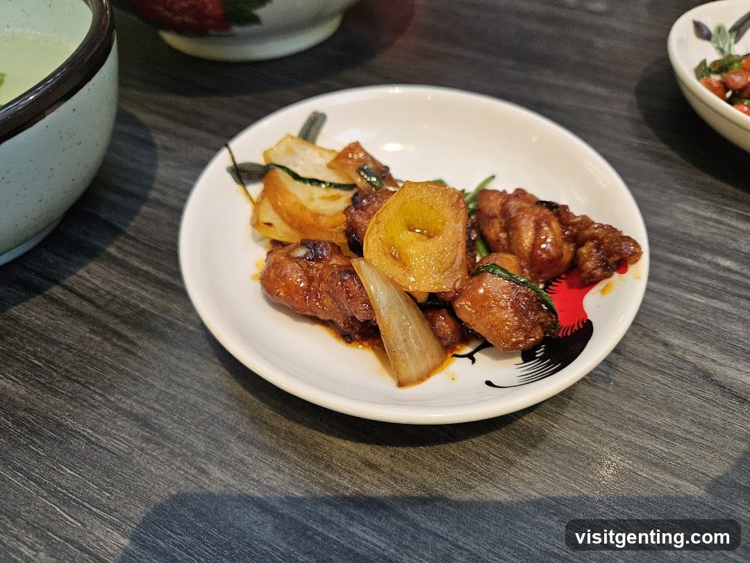 Dish on Plate