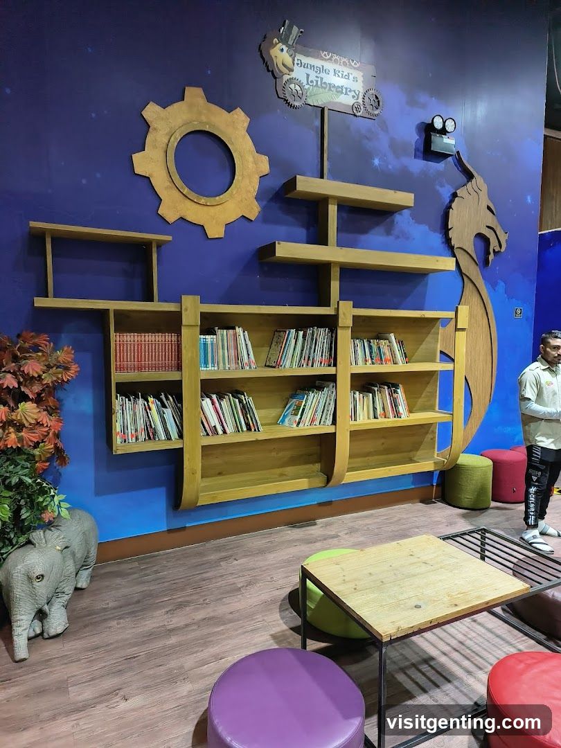 Jungle Kid's Library Interior