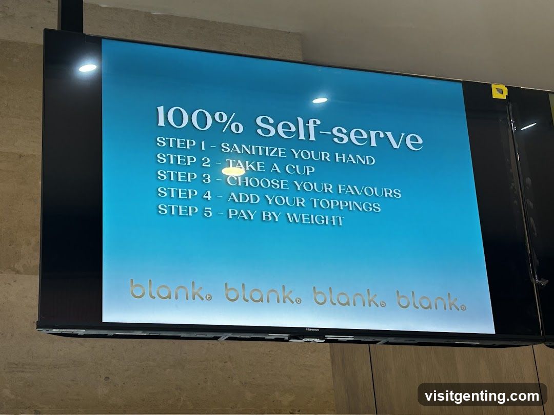 Self-serve Instructions Display
