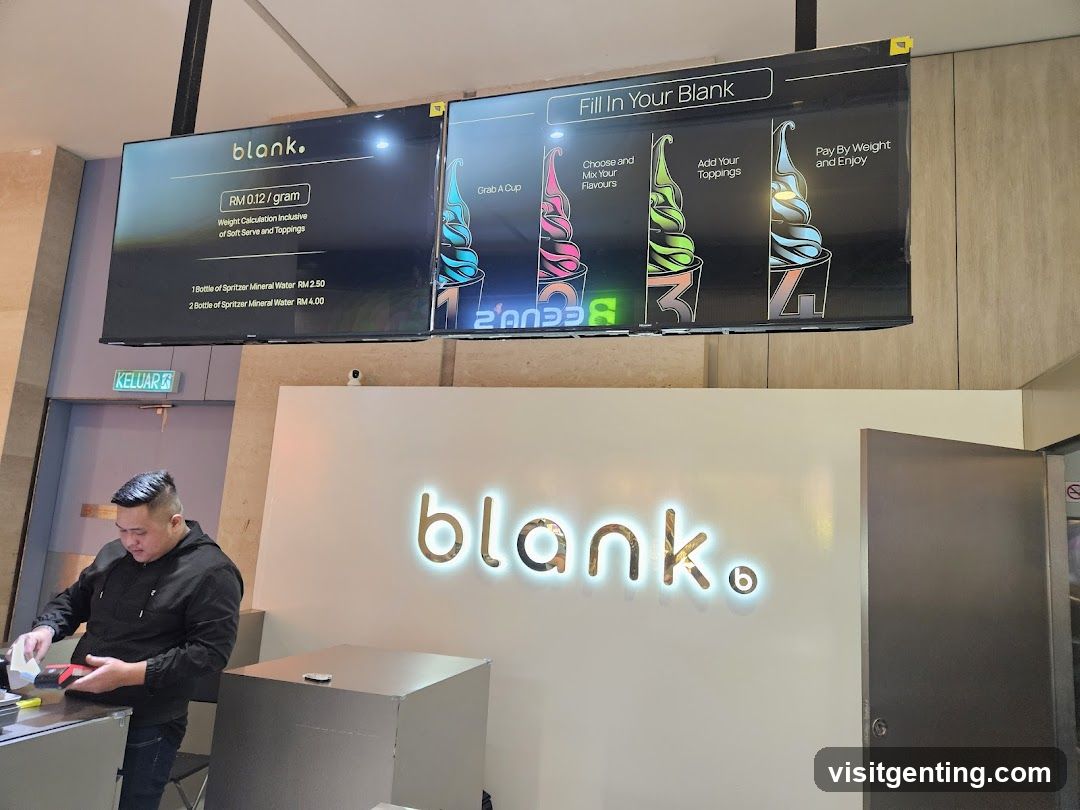 blank. store interior