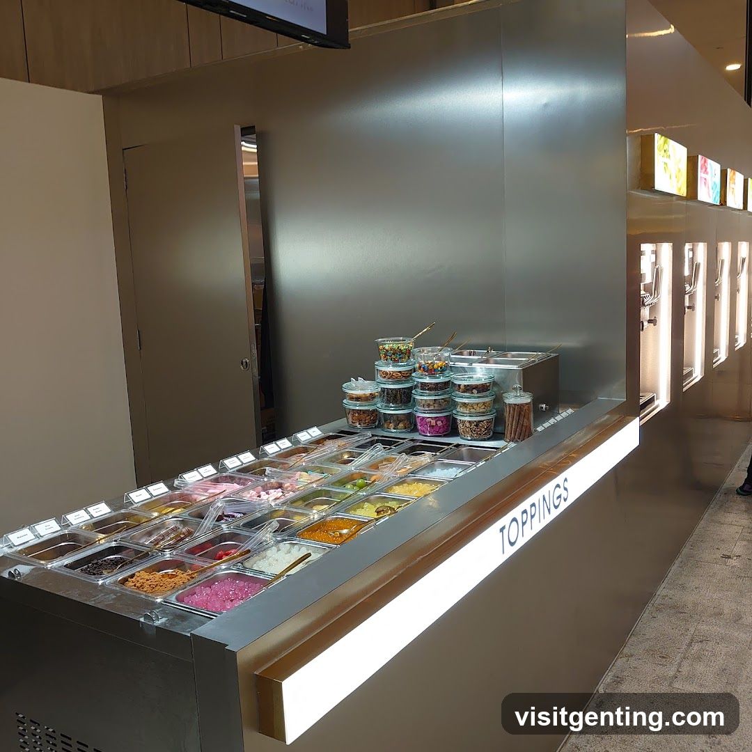 Toppings Counter