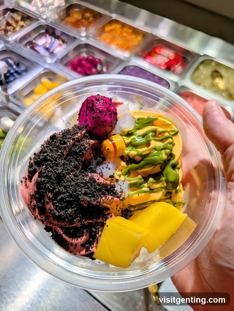 Frozen Dessert Bowl