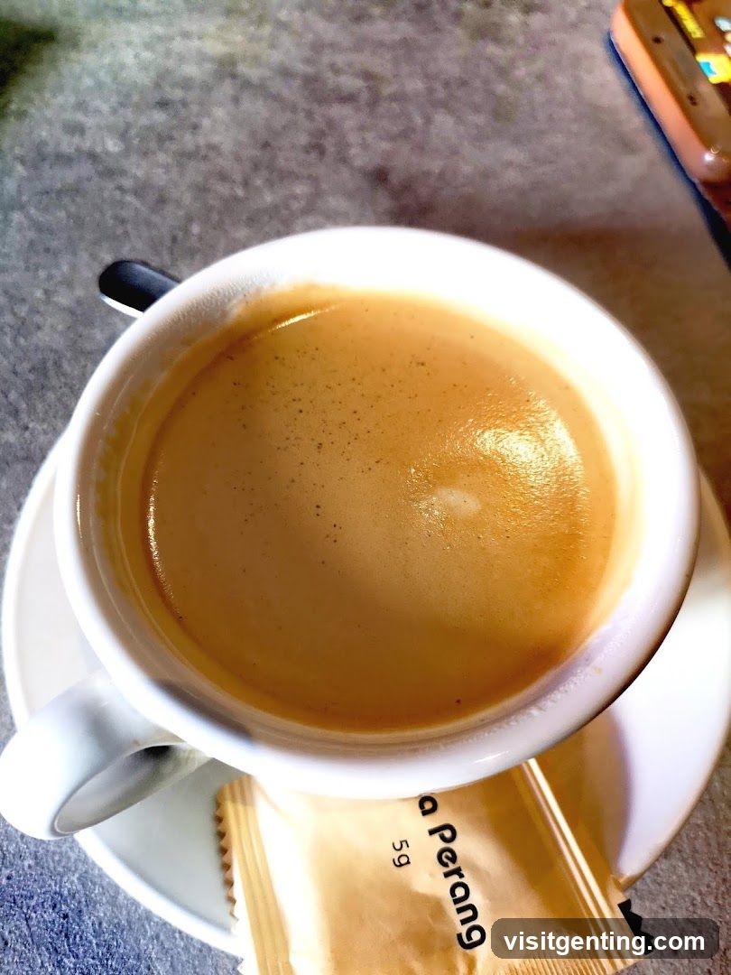 Coffee Cup with Sugar Packet