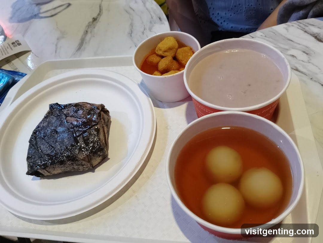 Food served on tray