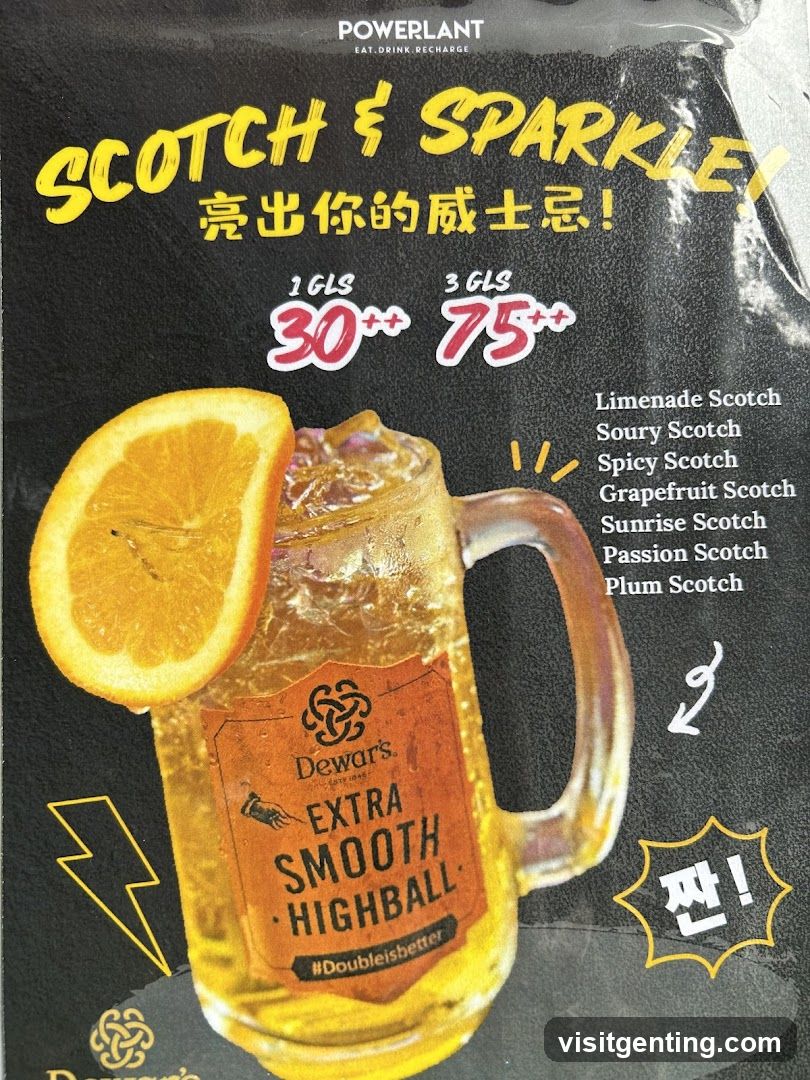 Promotional Poster for Dewar's Highball