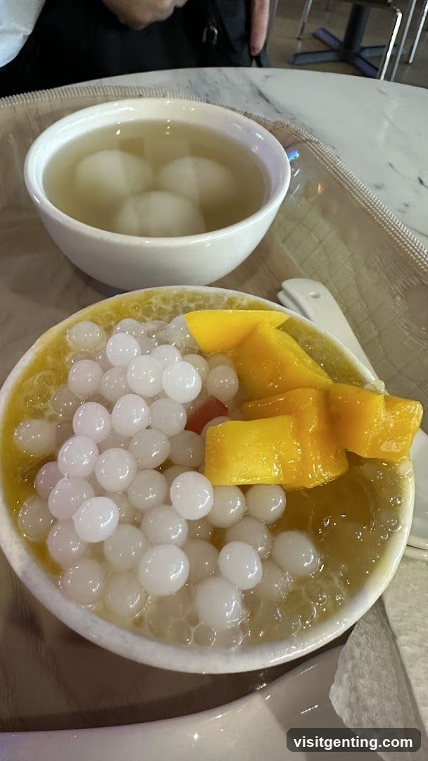 Food served at a restaurant