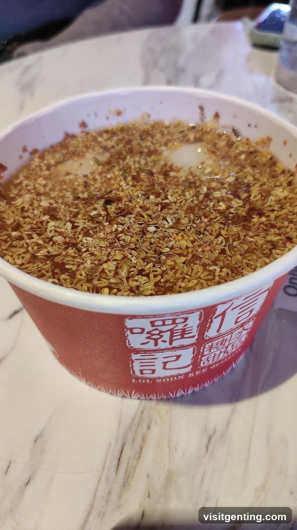 Food in a cup
