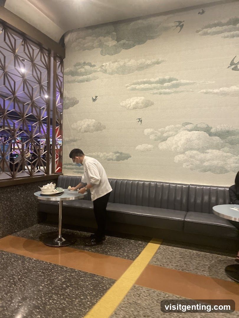 Interior dining area