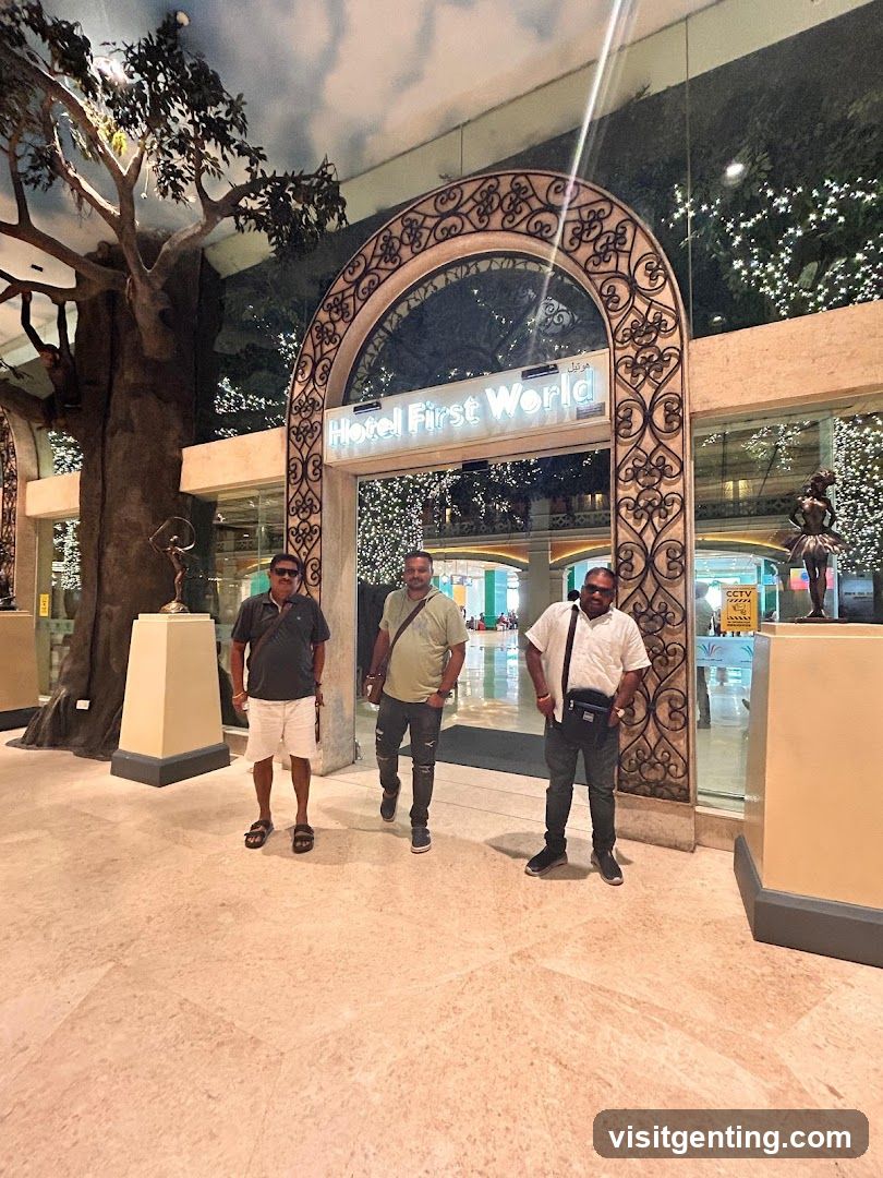 Hotel First World Entrance