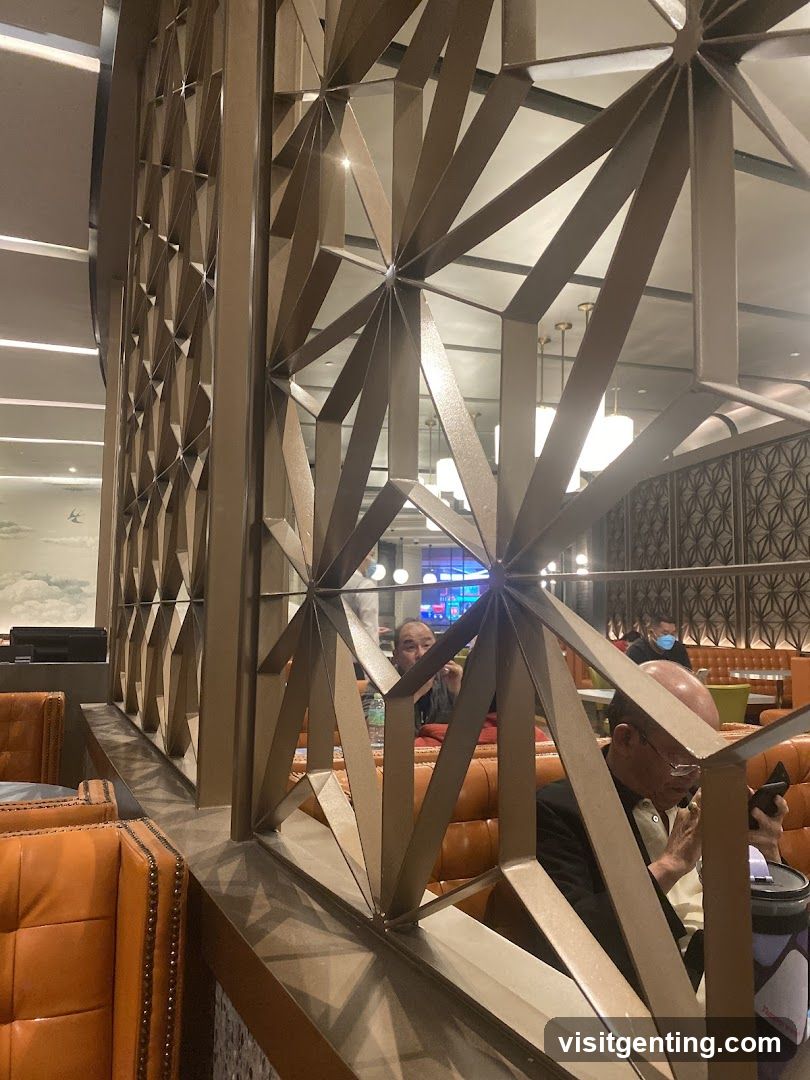 Interior View of Restaurant