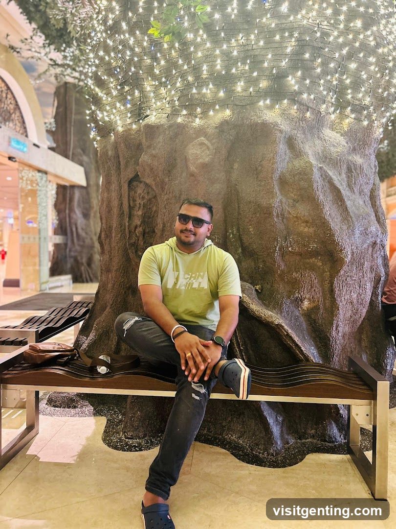 Man Sitting in Indoor Setting