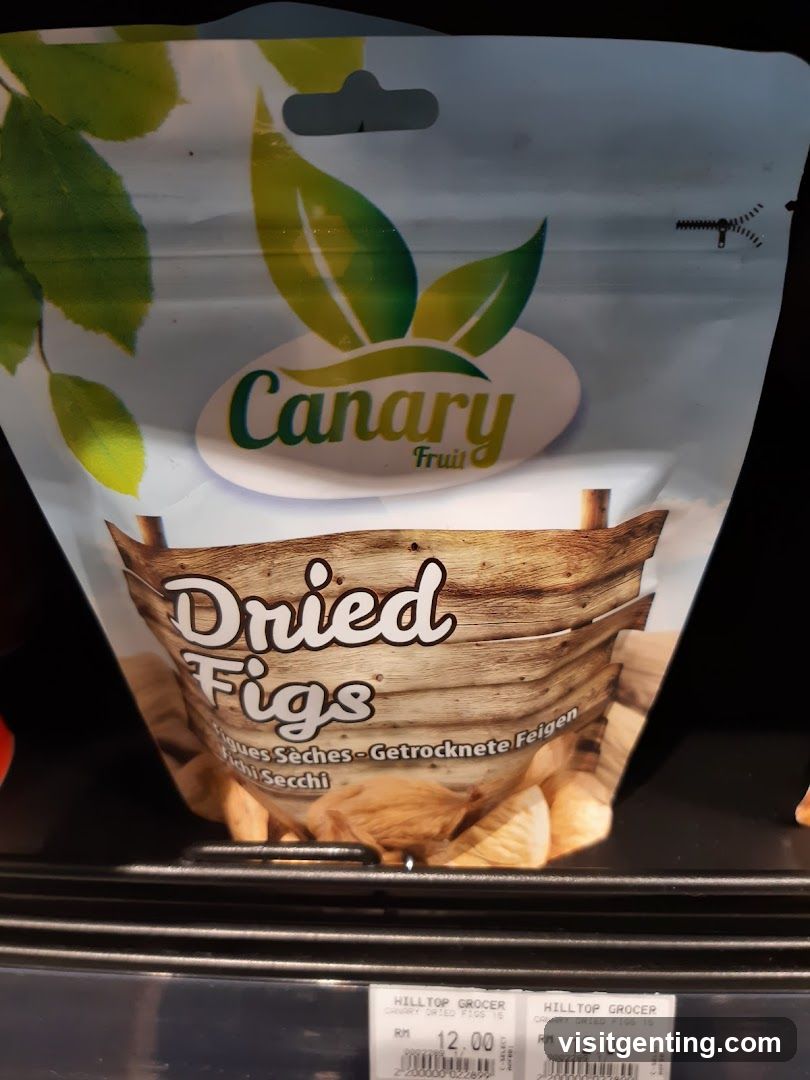 Canary Fruit Dried Figs Package