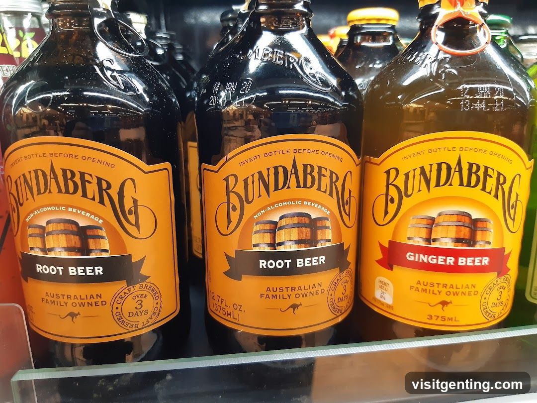 Bundaberg Beverages Shelf Display