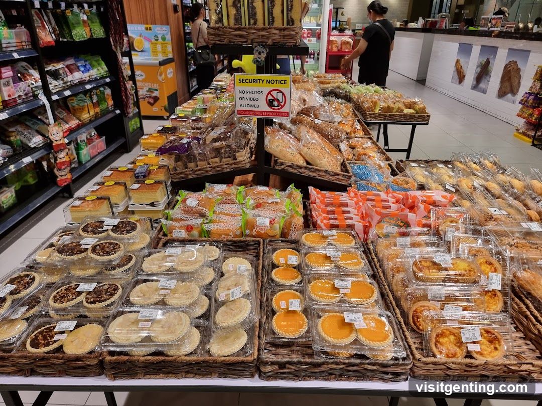 Bakery Display Inside Store