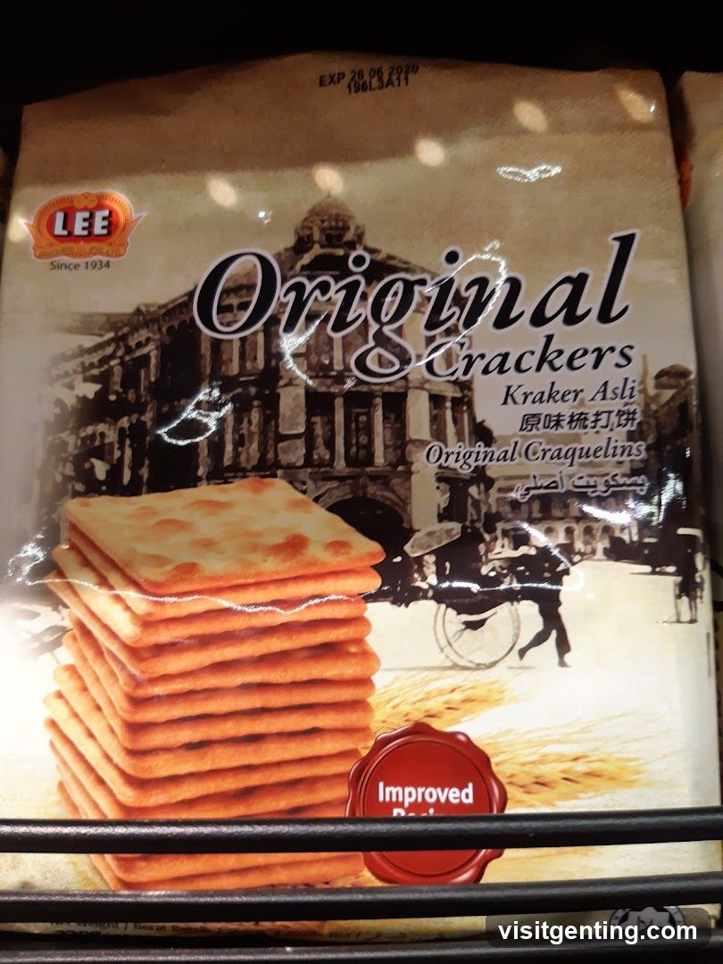 Lee Original Crackers Packaging