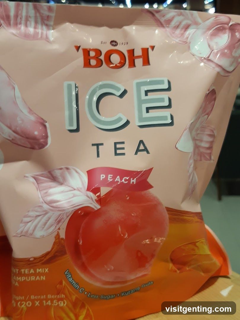BOH Ice Tea Peach Pack