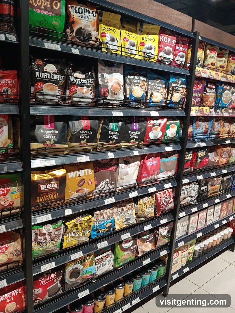 Coffee Products Section