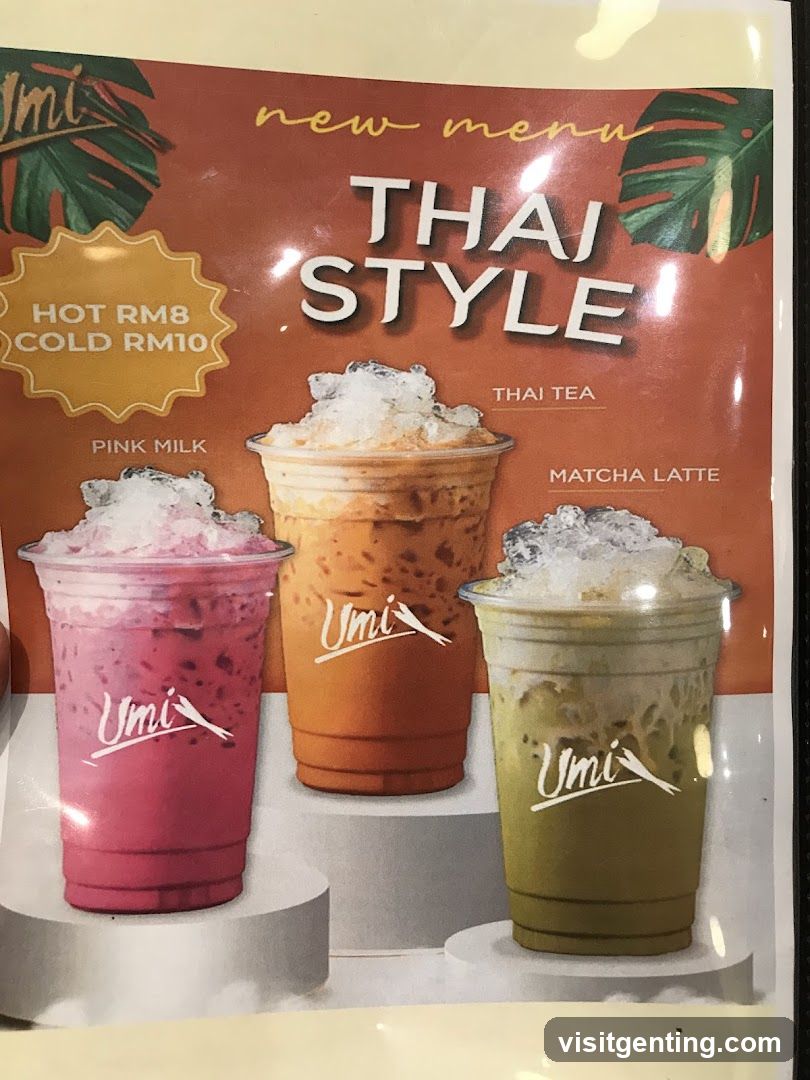 New Menu Advertisement