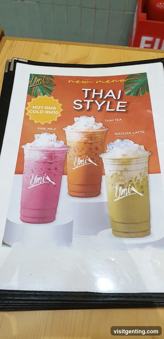 New Menu Display
