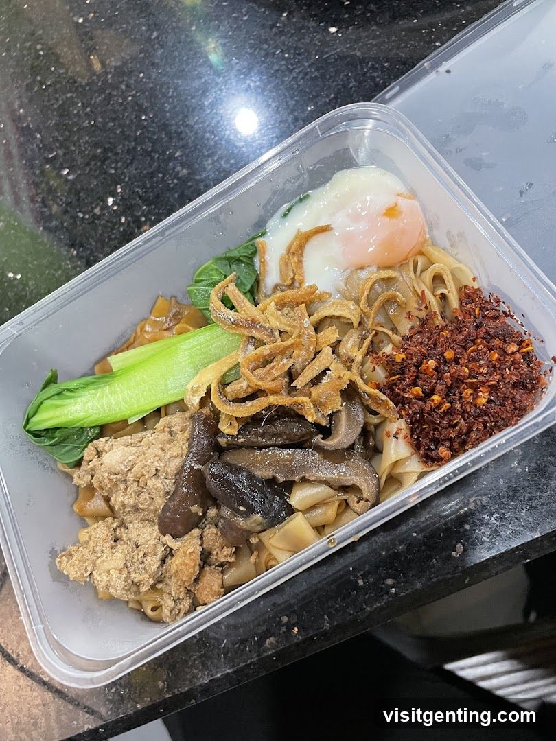 Food in container