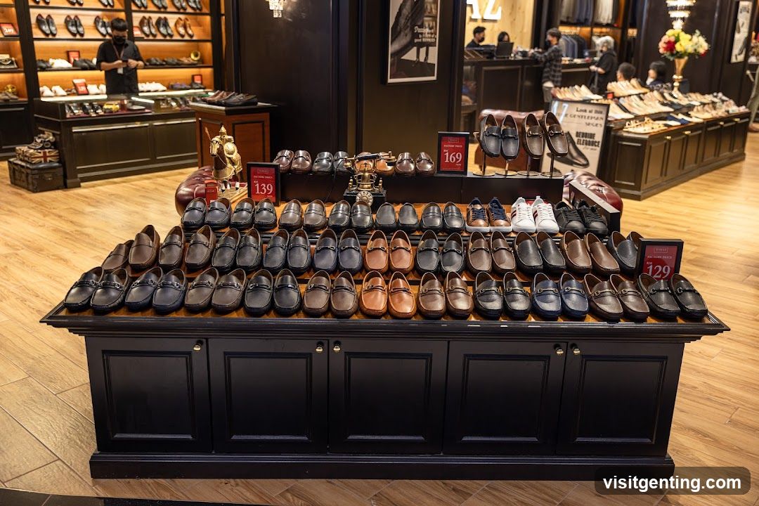Men's Shoe Store Interior