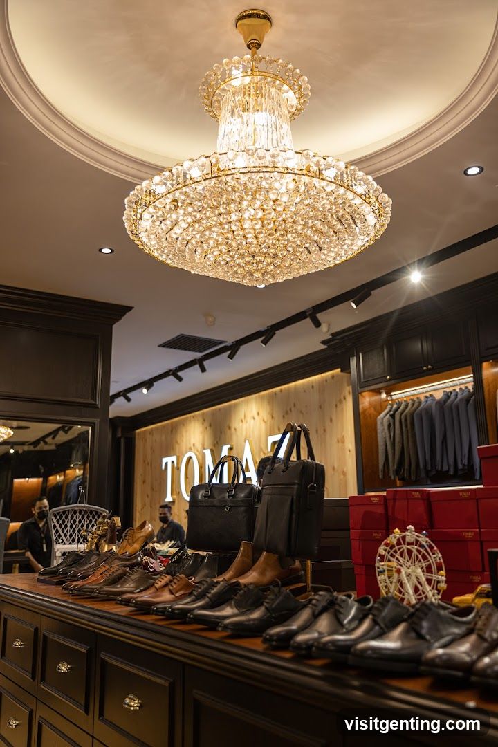 Interior of a retail store