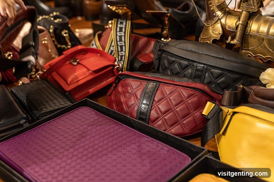 Interior Display of Luxury Bags