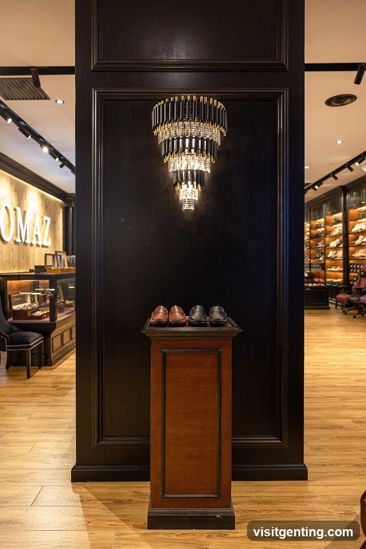 Interior Shoe Store Display