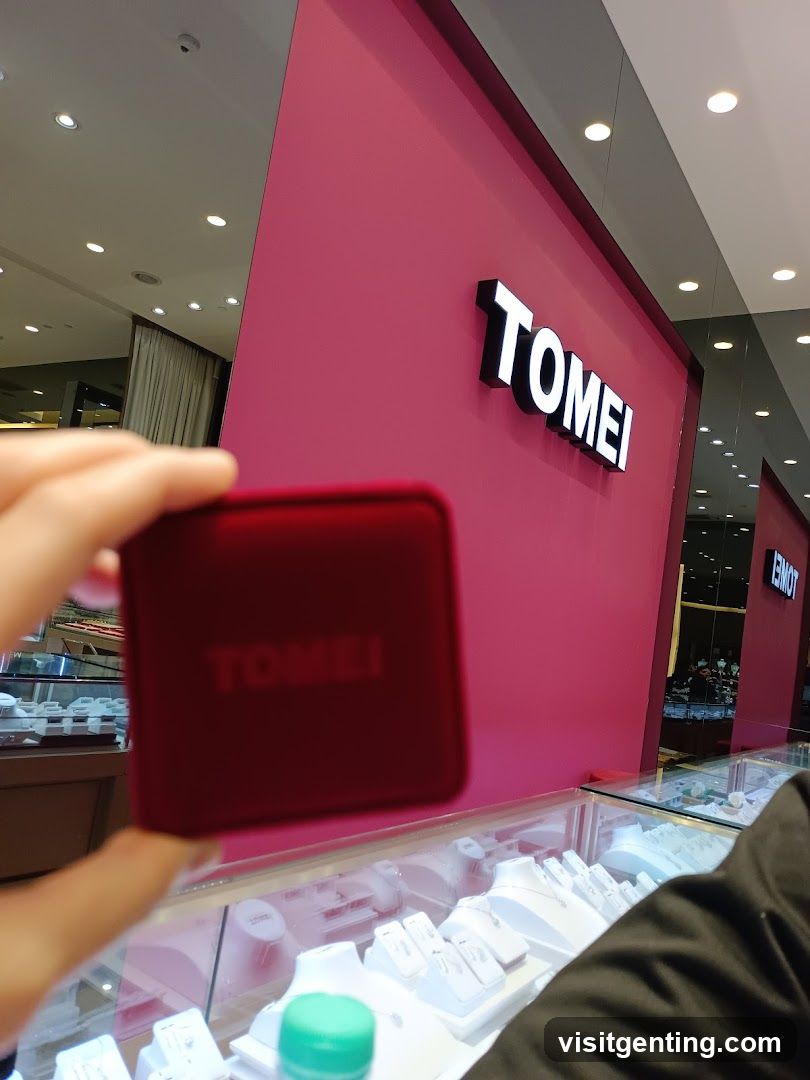 TOMEI Store Interior