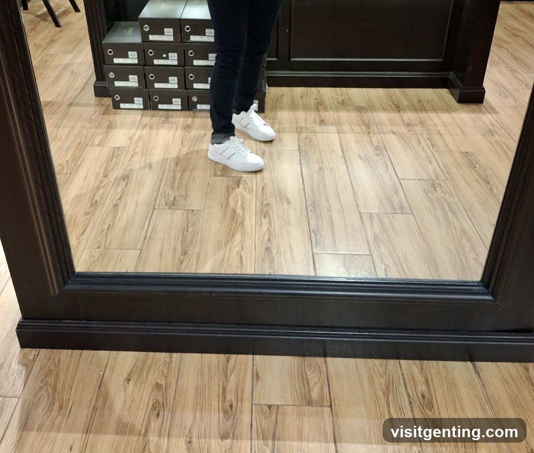 Store Interior Mirror Reflection