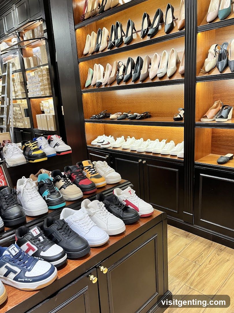 Shoe Store Interior