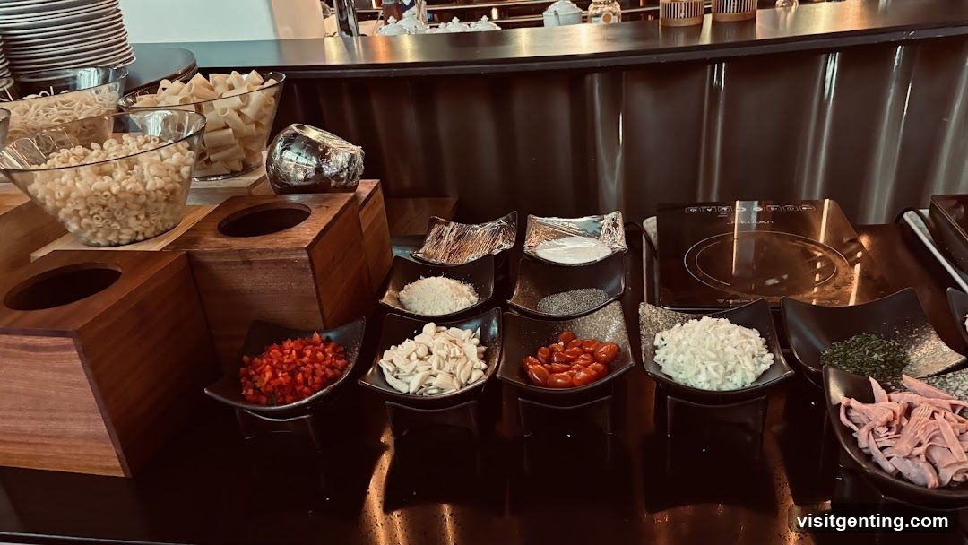 Restaurant buffet station