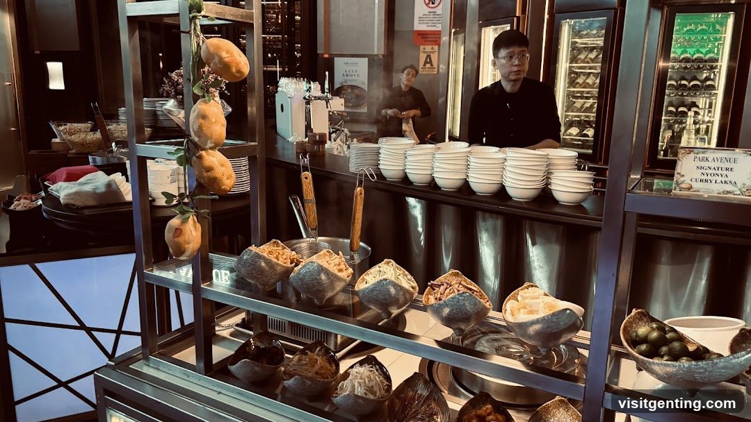 Restaurant Interior Food Display