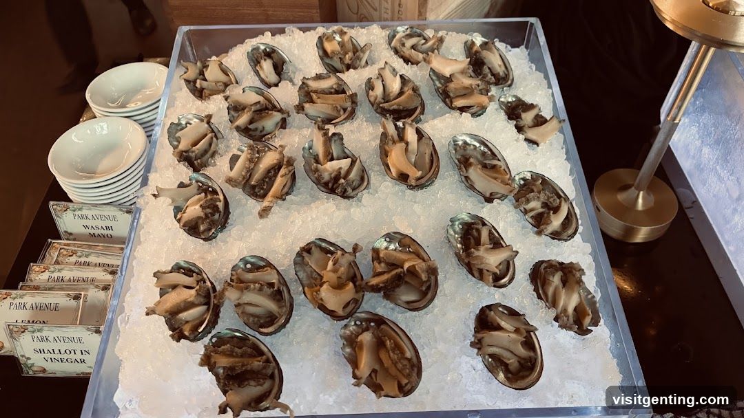 Seafood Display at Buffet