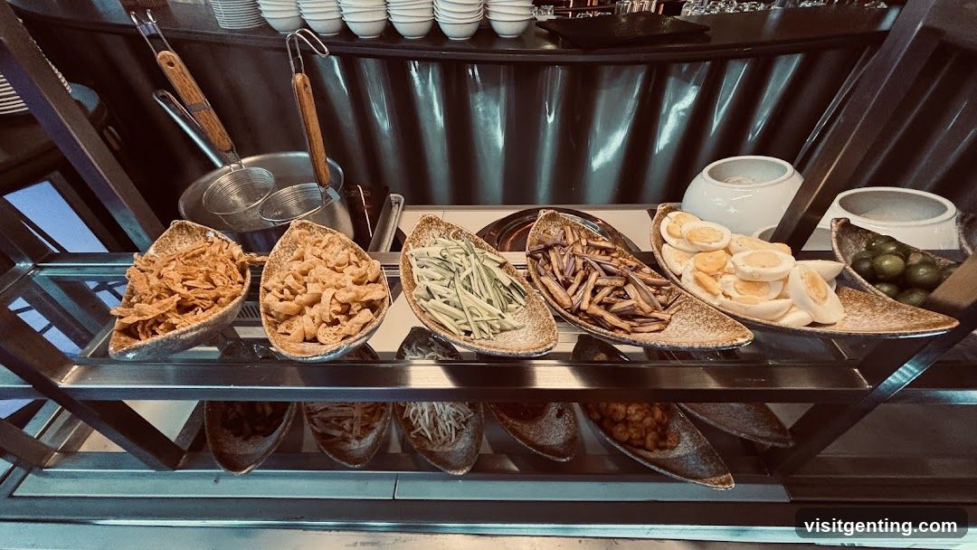 Bread and snack display